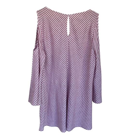 Soft Surroundings Large Landfall Tunic Top Red White Stripe NWT Medium - Picture 4 of 5